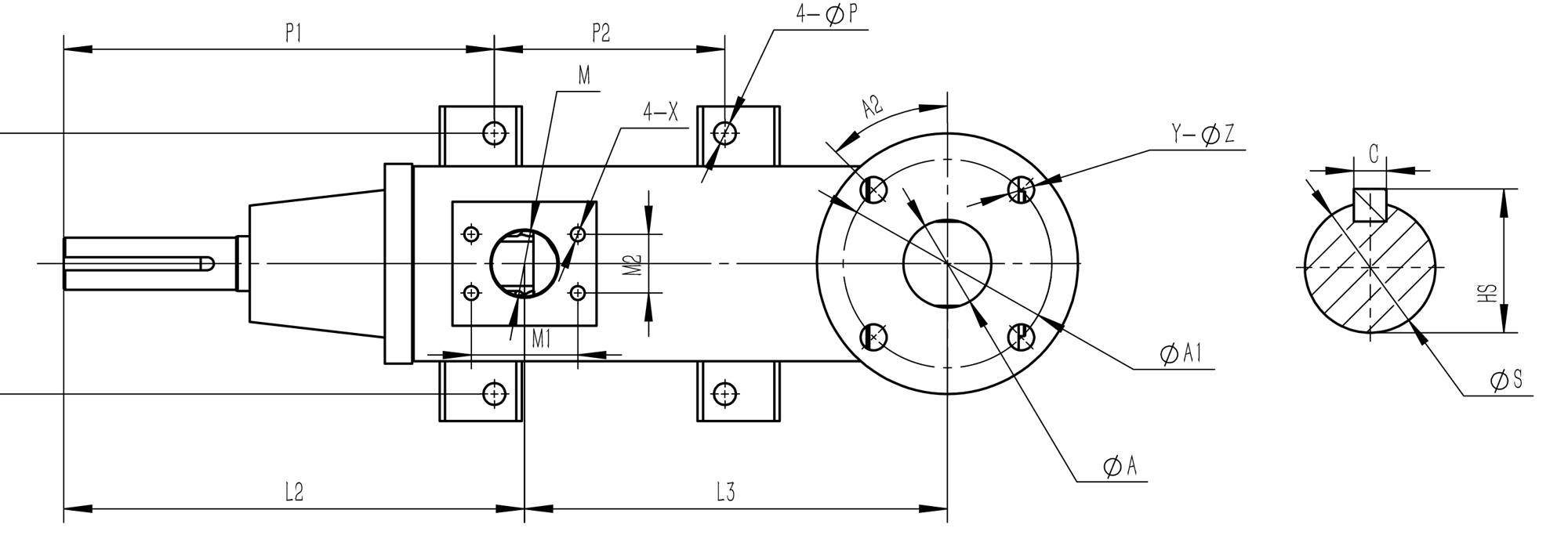 Dry Pump drawing 2