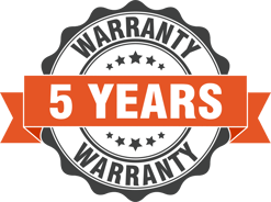 TDNA 5 Year Warranty Seal